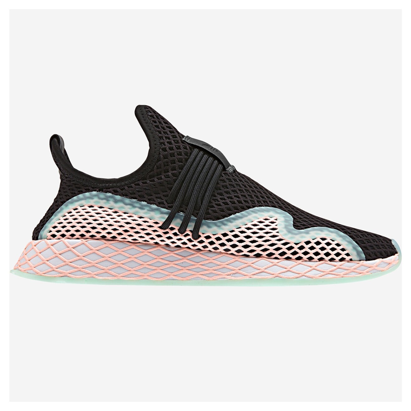 Adidas - Baskets Deerupt New Run  noir/rose/bleu - 04 -3215000