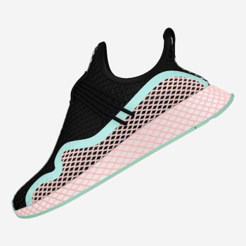 Adidas - Baskets Deerupt New Run  noir/rose/bleu - 04 -3215000