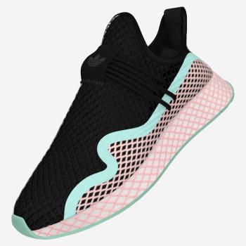 Adidas - Baskets Deerupt New Run  noir/rose/bleu - 04 -3215000