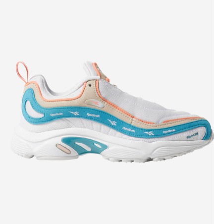 Reebok - Baskets Daytona Dmx Mu blanc/turquoise/orange - 04 -3205829