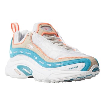 Reebok - Baskets Daytona Dmx Mu blanc/turquoise/orange - 04 -3205829