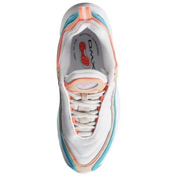 Reebok - Baskets Daytona Dmx Mu blanc/turquoise/orange - 04 -3205829