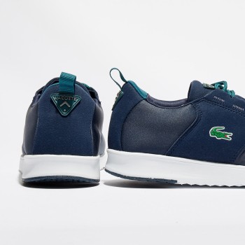 Lacoste - Baskets L.Ight 317 1 bleu marine/vert - 04 -2477042