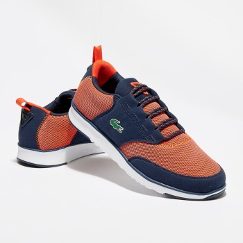 Lacoste - Baskets L.Ight 317 1 rouge/bleu marine - 04 -2477036