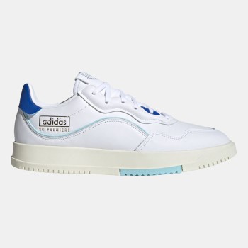 Adidas - Baskets en Cuir Sc Premiere blanc/bleu - 04 -3883949