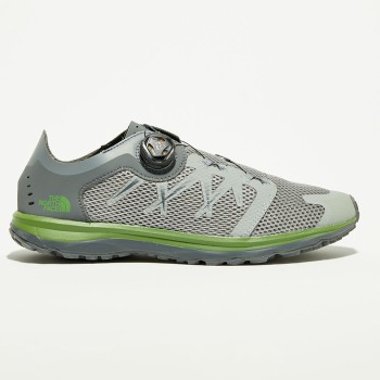 The North Face - Sneakers trekking Litewave Flow Boa gris/vert - 04 -3613709