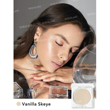 SHEGLAM Surligneur En Mousse De Cristal Cosmique - Surligneur En Poudre À La Vanille Skeye Powder Shimmer Long Wear Brightening Non-caking Glow - 2309760