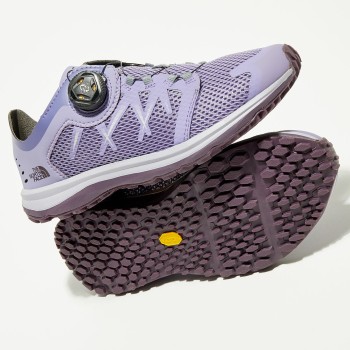 The North Face - Sneakers trekking Litewave Flow Boa violettes - 04 -3613634