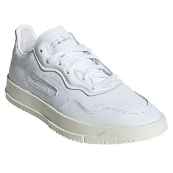 Adidas - Baskets en Cuir Supercourt Premiere blanches - 04 -3480350