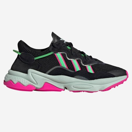 Adidas - Baskets Ozweego noir/vert/rose - 04 -3480320