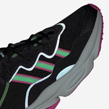 Adidas - Baskets Ozweego noir/vert/rose - 04 -3480320