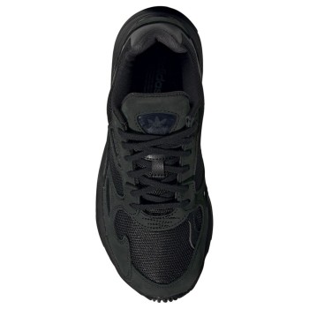 Adidas - Baskets en Velours de Cuir & Mesh Falcon W noires - 04 -3374150