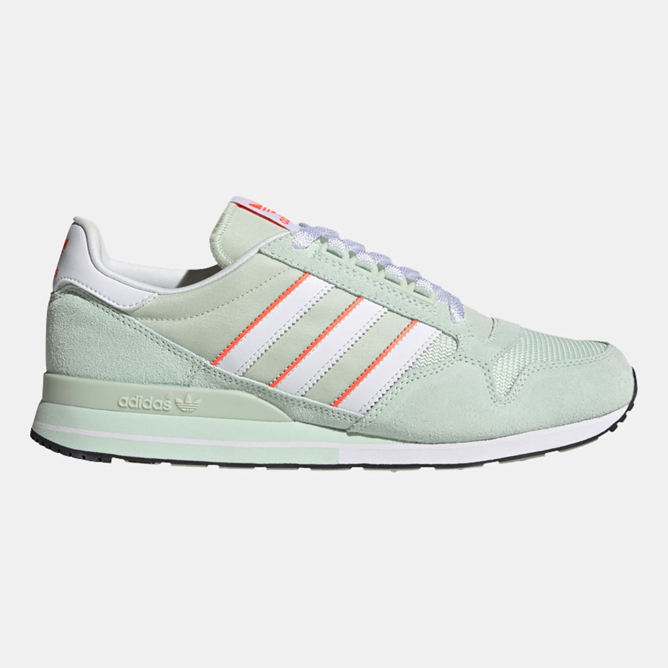 Adidas - Baskets en Velours de Cuir Zx 500 vert d'eau - 04 -3883961