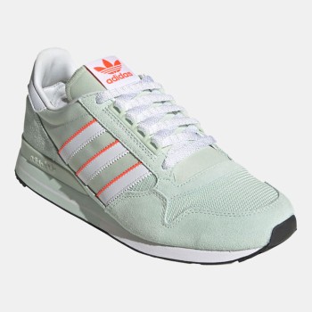 Adidas - Baskets en Velours de Cuir Zx 500 vert d'eau - 04 -3883961