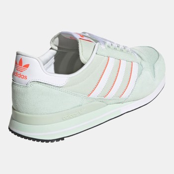 Adidas - Baskets en Velours de Cuir Zx 500 vert d'eau - 04 -3883961