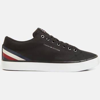 Tommy Hilfiger - Baskets Canvas bandes noires - 04 -4984639