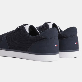 Tommy Hilfiger - Baskets Core Mix Mesh Vulc bleu marine - 04 -4785817