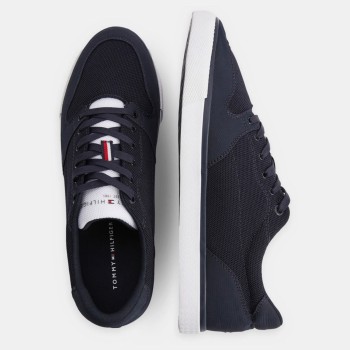 Tommy Hilfiger - Baskets Core Mix Mesh Vulc bleu marine - 04 -4785817