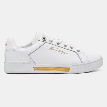 Tommy Hilfiger - Baskets en Cuir Elevated blanches - 04 -4543142