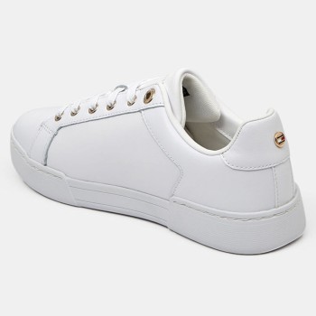 Tommy Hilfiger - Baskets en Cuir Elevated blanches - 04 -4543142