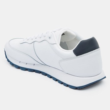 Tommy Jeans - Baskets running en Cuir blanches - 04 -4542971