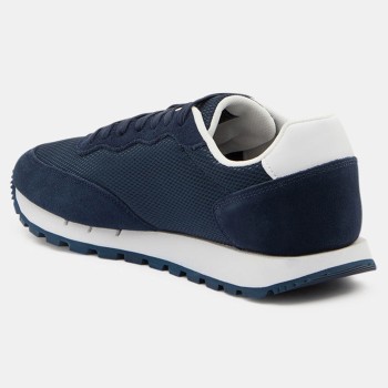 Tommy Jeans - Baskets running Mix bleu marine - 04 -4542956