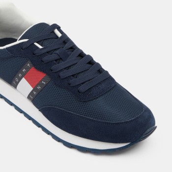 Tommy Jeans - Baskets running Mix bleu marine - 04 -4542956