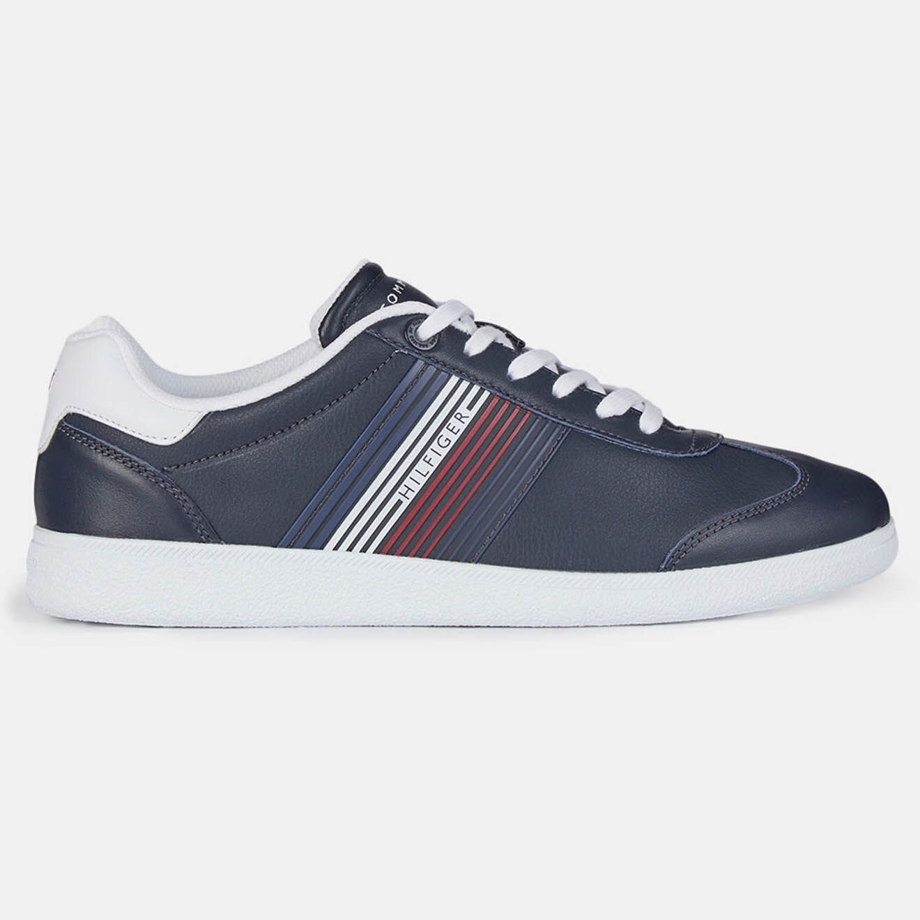 Tommy Hilfiger - Baskets en Cuir Essential Corporate Cupsole bleu marine - 04 -3897092