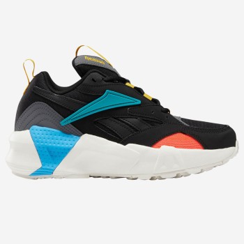 Reebok - Baskets Aztrek Double Mix P noir/turquoise/orange - 04 -3483014