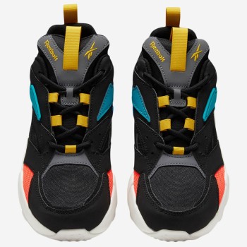 Reebok - Baskets Aztrek Double Mix P noir/turquoise/orange - 04 -3483014