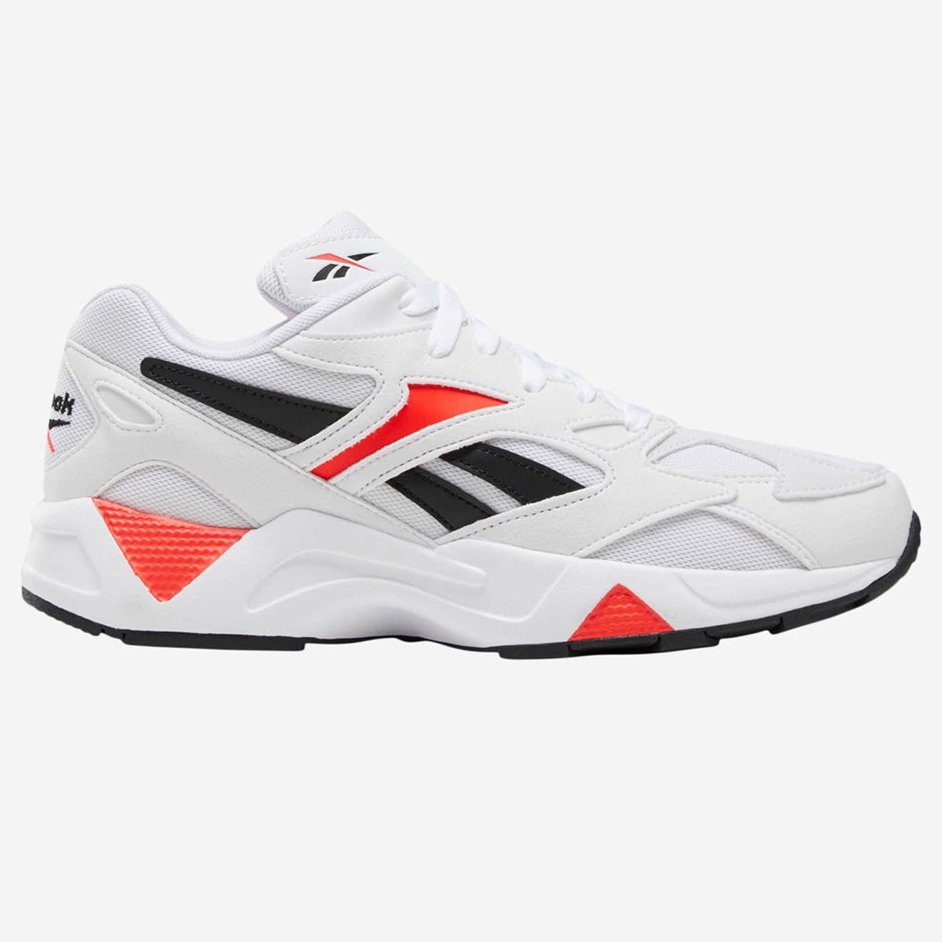 Reebok - Baskets Aztrek 96 blanc/noir/orange - 04 -3482993