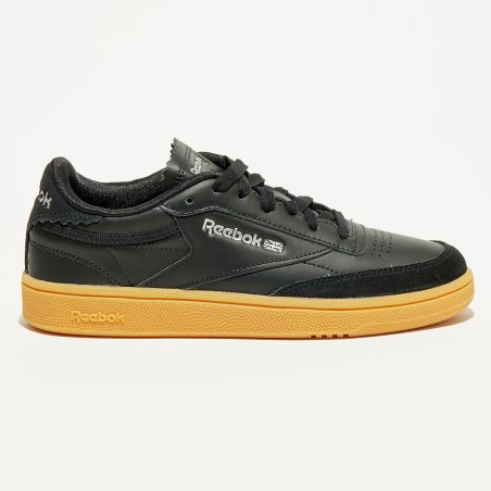 Reebok - Baskets en Cuir Club C 85 New Heel noires - 04 -3482981