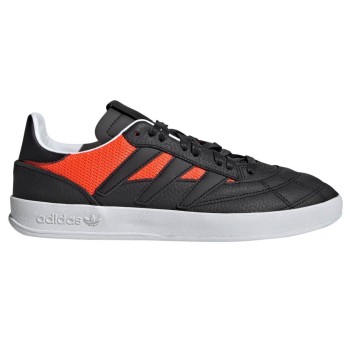 Adidas - Baskets en Cuir & Mesh Sobakov P94 noir/orange - 04 -3480050