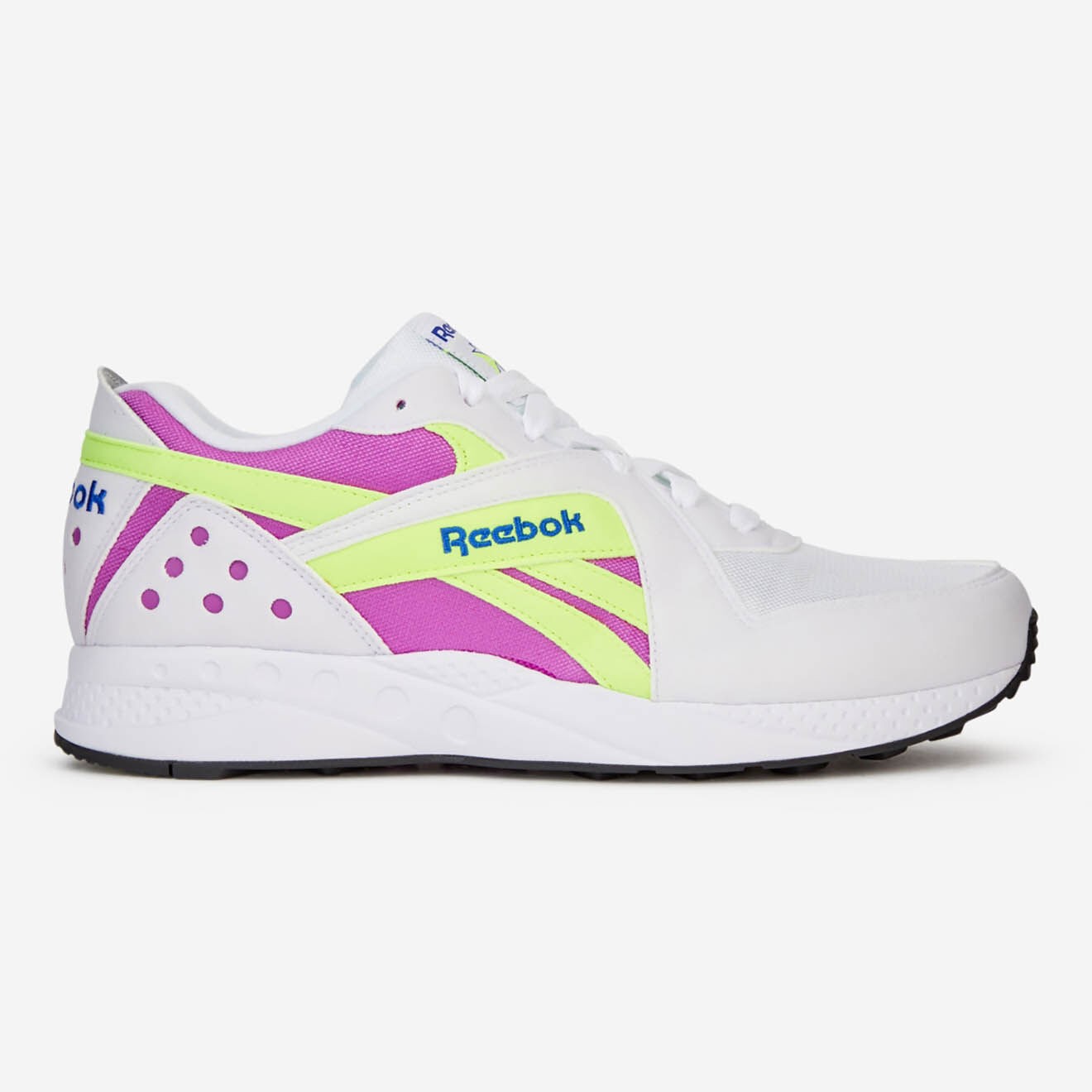 Reebok - Baskets Pyro blanc/violet/jaune - 04 -3206732