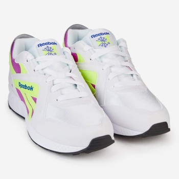 Reebok - Baskets Pyro blanc/violet/jaune - 04 -3206732