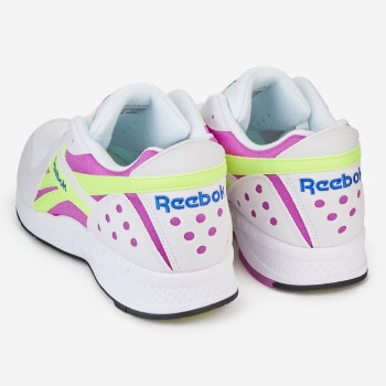 Reebok - Baskets Pyro blanc/violet/jaune - 04 -3206732