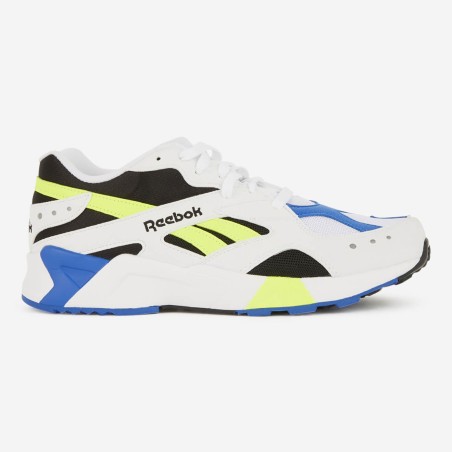 Reebok - Baskets en mesh Aztrek blanc/noir/jaune - 04 -3206726