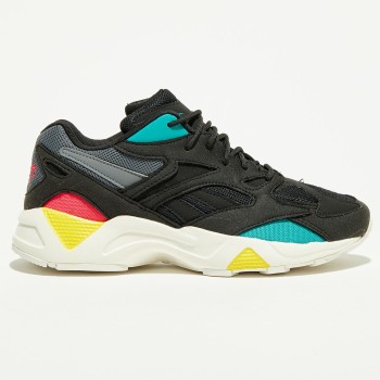 Reebok - Baskets Aztrek 96 noir/turquoise/orange - 04 -3483047