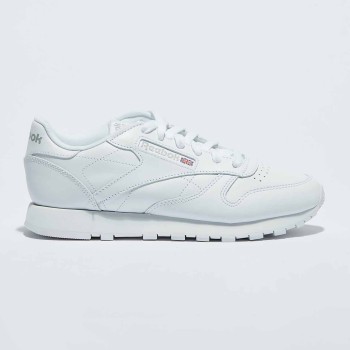 Reebok - Baskets en Cuir Cl Lthr Basique 2232 blanches - 04 -2981921