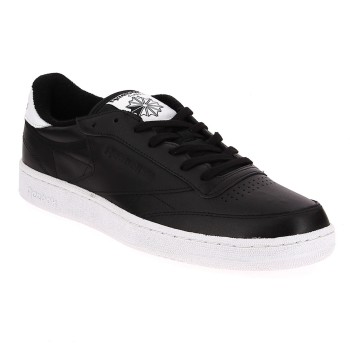 Reebok - Baskets en Cuir Club C 85 El noires - 04 -2328845