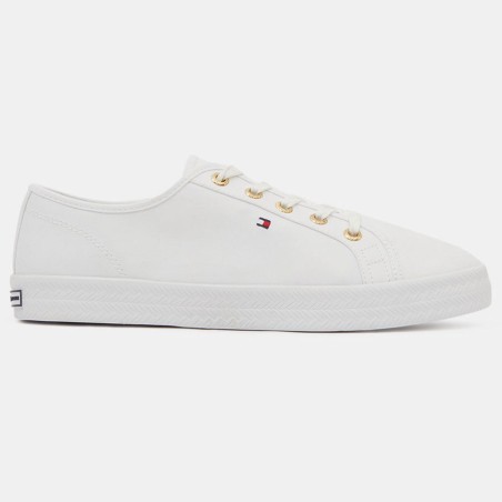 Tommy Hilfiger - Baskets Essential Canvas blanches - 04 -4785136