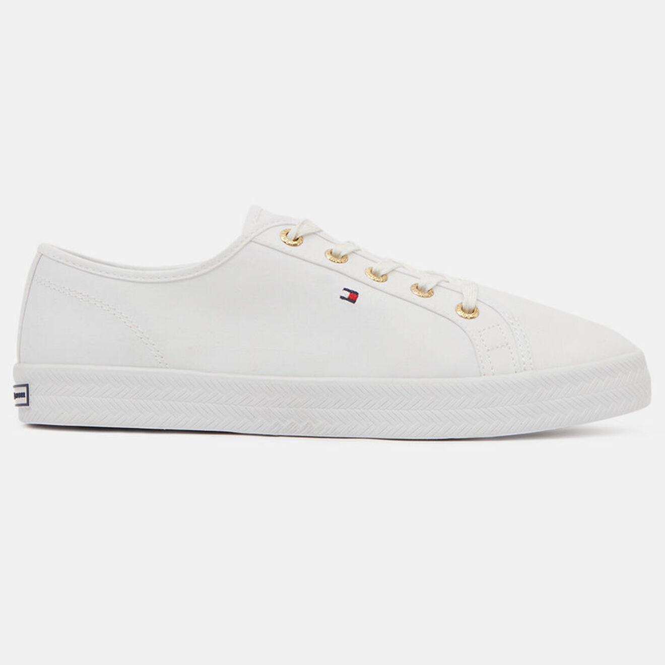 Tommy Hilfiger - Baskets Essential Canvas blanches - 04 -4785136