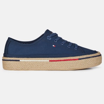 Tommy Hilfiger - Baskets à plateforme bleu marine - 04 -3898928