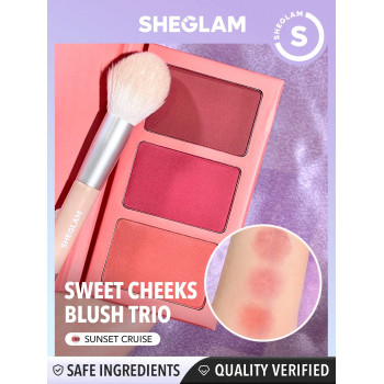 SHEGLAM Trio de blush Sweet Cheeks - SunSet Cruise - 3240613