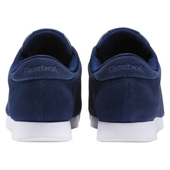 Reebok - Baskets en Velours de Cuir Princess bleu marine - 04 -2493794