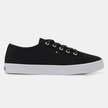 Tommy Hilfiger - Baskets Essential Canvas noires - 04 -4543046