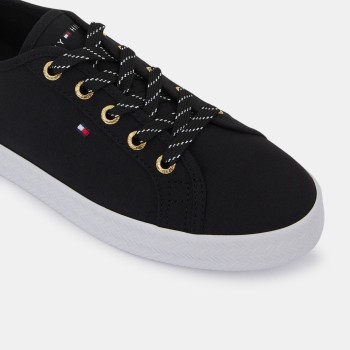 Tommy Hilfiger - Baskets Essential Canvas noires - 04 -4543046