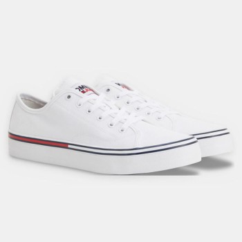 Tommy Jeans - Baskets Essential Low blanches - 04 -4542941