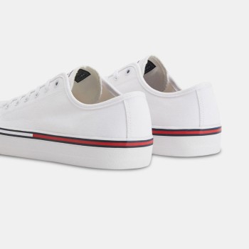 Tommy Jeans - Baskets Essential Low blanches - 04 -4542941