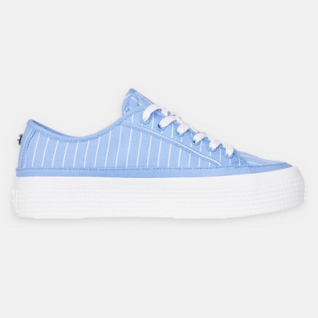 Tommy Hilfiger - Baskets Essential rayées bleues - 04 -4543055